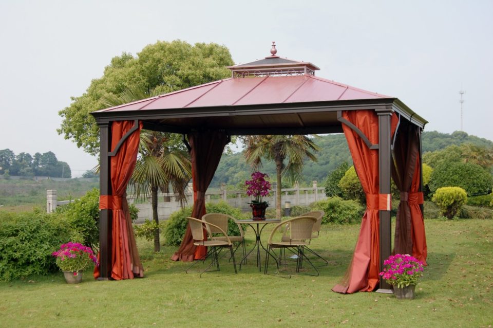 Gazebos de jardin pour offrir