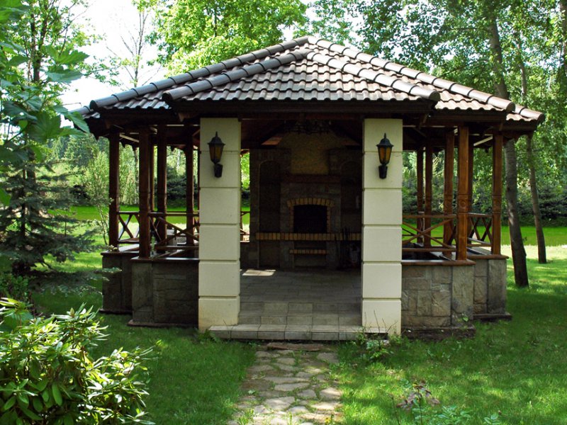 Gazebos de jardin pour offrir