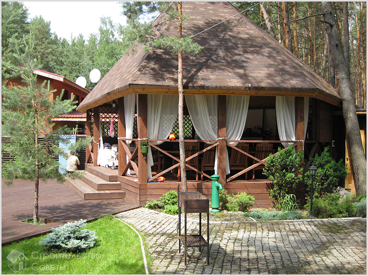 Gazebos de jardin pour offrir