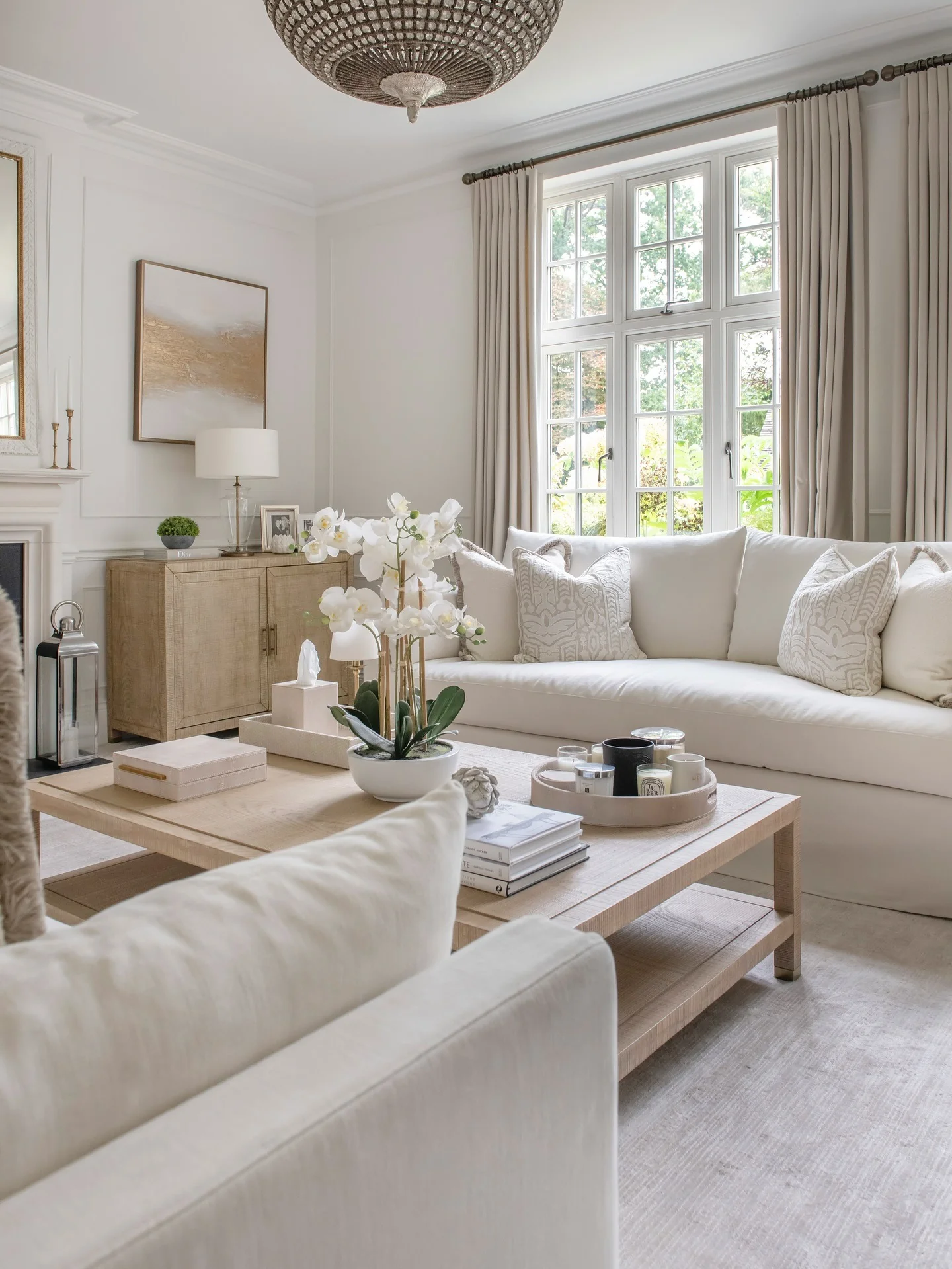 1. Timeless Neutrals with Organic Warmth (Light Living Room Ideas)
