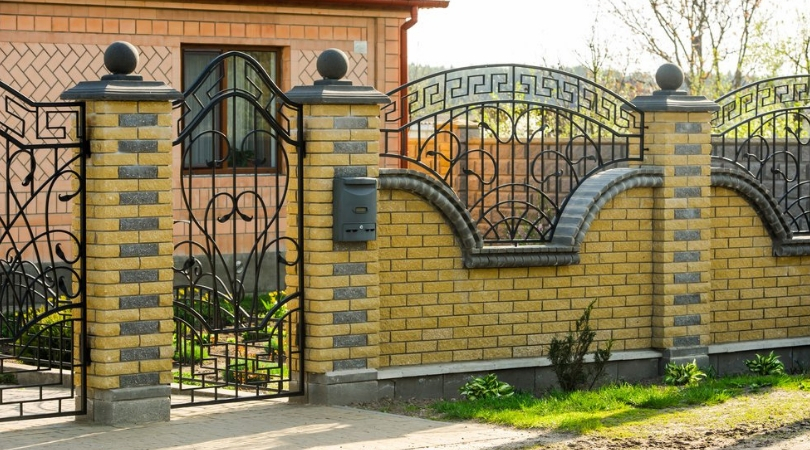 Clôtures en briques