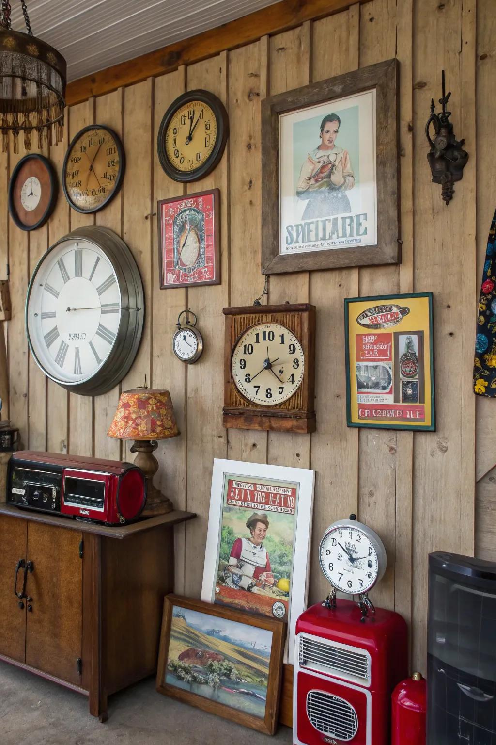 A timeless blend of modern and vintage styles.