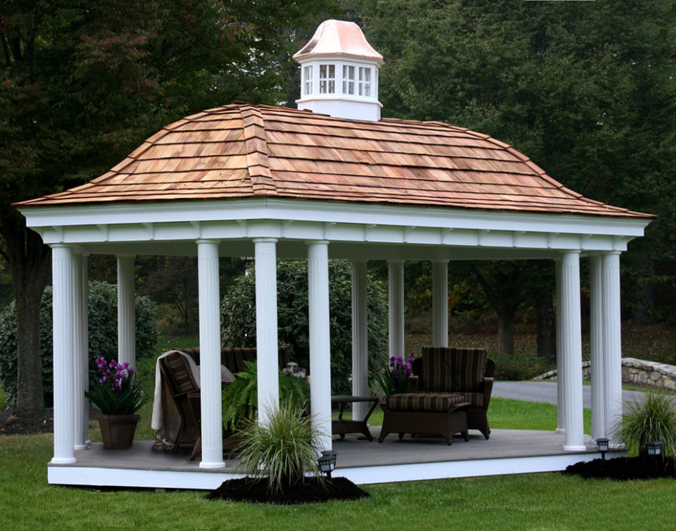 Gazebos de jardin pour offrir