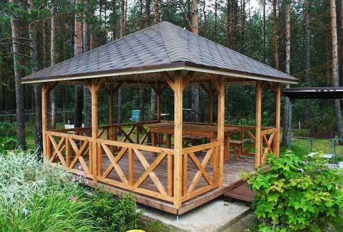 gazebos en bois