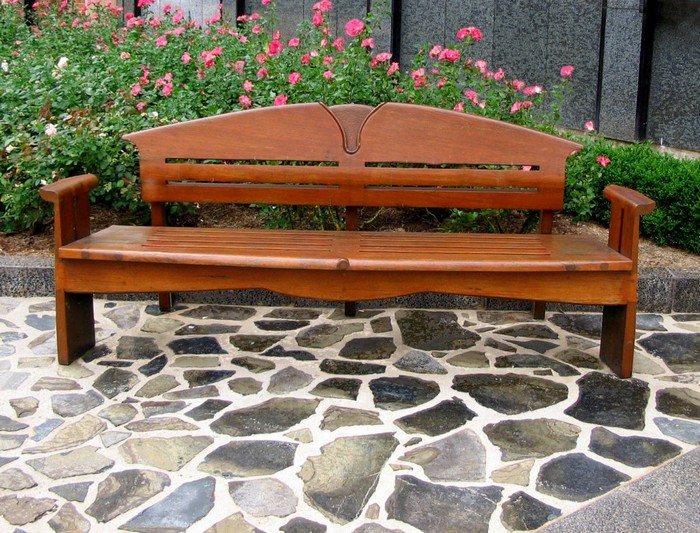Banc en bois
