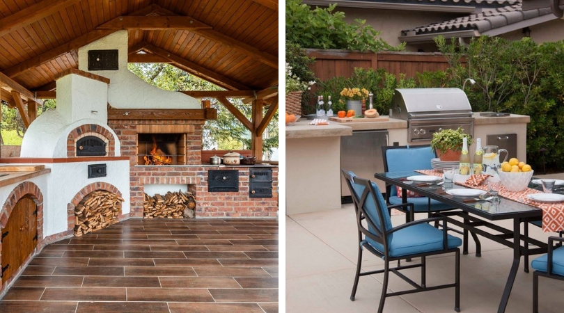 Conception de cuisine de salle à manger