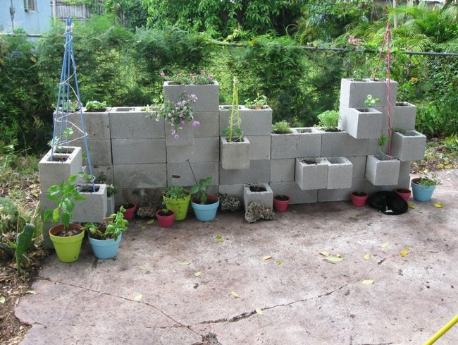 Idées pour donner du parpaing